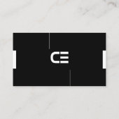 エレガントフェミニンデザイン創業者CEO 名刺 (裏面)