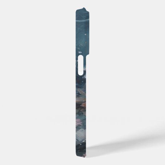 エレガントフェミニンフローラ油塗装バラ Case-Mate iPhoneケース (裏面 / 右)