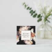 エレガントフェミニンフローラ美しい業 スクエア名刺 (スタンド正面)