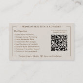 エレガントフォトサンド不動産マーケティング 名刺 (裏面)
