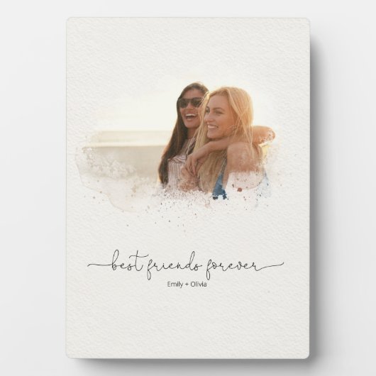 エレガントフォトマス最高のクフレンズフォーエバー引用文 フォトプラーク (正面)