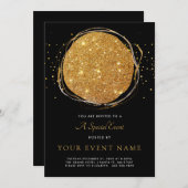 エレガントフォーマルイベント 招待状 (正面/裏面)