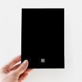 エレガントフォーマルクラシック白黒仮想結婚OS 招待状