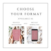 エレガントフォーマルダスティピ結婚ンク 招待状