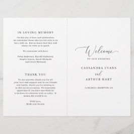 エレガントフォーマル予算結婚式 プログラム