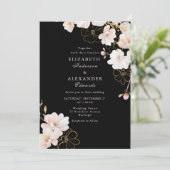 エレガントフォーマル魅入り野結婚花 招待状 (スタンド正面)
