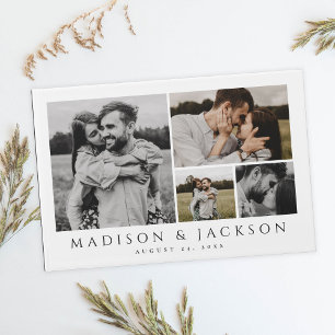 エレガントフォーモダンフォト結婚のゲストブック ゲストブック