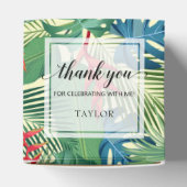 エレガントフラワーパームズモンステラ フェイバーボックス (上部)