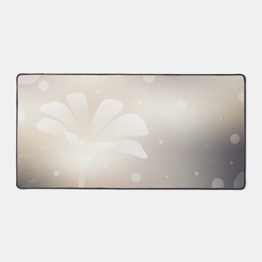 エレガントフラワー開花デスクマット デスクマット (正面)