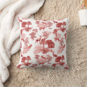 エレガントフランスのクラシカルの鹿 クッション (ブランケット)