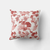 エレガントフランスのクラシカルの鹿 クッション (裏面)