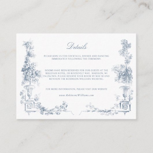 エレガントフランスのクラシックフローラ エンクロージャーカード