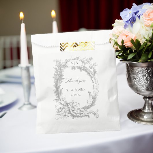 エレガントフランスのクラシックフローラ フェイバーバッグ