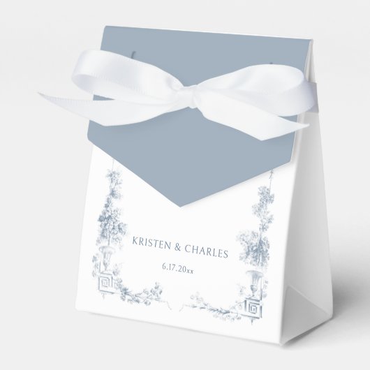 エレガントフランスのクラシックフローラ フェイバーボックス (正面サイド)