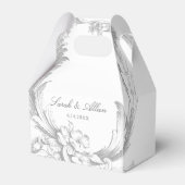 エレガントフランスのクラシックフローラ フェイバーボックス (正面サイド)