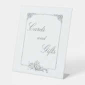 エレガントフランスのクラシックフローラ 台座サイン (正面)