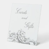 エレガントフランスのクラシックフローラ 台座サイン (正面)