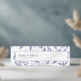 エレガントフランスのトイルブルーミニスタッドディスプレイカード