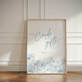 エレガントフランスのフローラカードとギフト 台座サイン