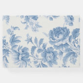 エレガントフランスのフローラ結婚ズ ゲストブック (裏面)