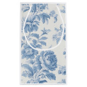 エレガントフランスのフローラ結婚ズ スモールペーパーバッグ (裏面)