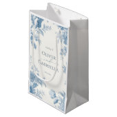 エレガントフランスのフローラ結婚ズ スモールペーパーバッグ (正面アングル)