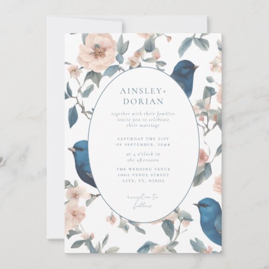 エレガントフランスのヴィンテージ写真結婚の 招待状 (正面)