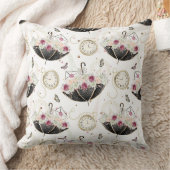 エレガントフランスの傘 クッション (ブランケット)