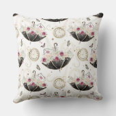 エレガントフランスの傘 クッション (裏面)