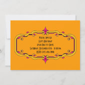 エレガントフレーム 招待状 (裏面)