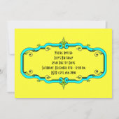 エレガントフレーム 招待状 (裏面)