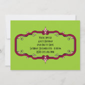 エレガントフレーム 招待状 (裏面)