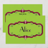 エレガントフレーム 招待状 (正面/裏面)