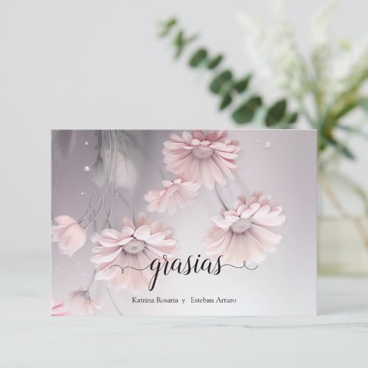 エレガントフロレスデマルガリータ・ローザ サンキューカード (スタンド正面)