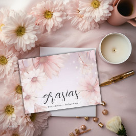 エレガントフロレスデマルガリータ・ローザ サンキューカード