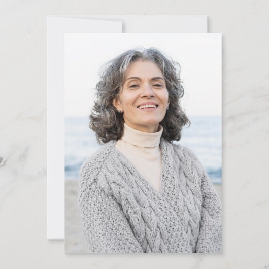 エレガントフローラお祝い 招待状 (裏面)