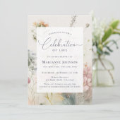 エレガントフローラお祝い 招待状 (スタンド正面)