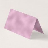 エレガントフローラきらびやかな紫ピンクの金ゴールドモノグラム 名刺 (裏面)