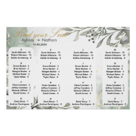 エレガントフローラとフルーツの水の色結婚の ポスター