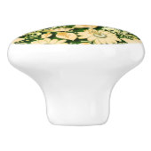 エレガントフローラと緑 セラミックノブ (側面)