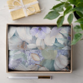 エレガントフローラと蝶のデコページ 薄葉紙 (ギフト)