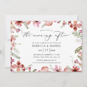 エレガントフローラのブ結婚ランチ 招待状 (正面)