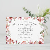 エレガントフローラのブ結婚ランチ 招待状 (スタンド正面)