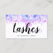 エレガントフローラの点滅 名刺 (正面)