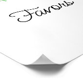 エレガントフローラはポスター ポスター (角)