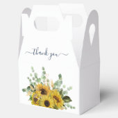 エレガントフローラひまわり フェイバーボックス (オープン)