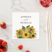 エレガントフローラひま結婚わり スタンダードカクテルナプキン (インサイチュ)