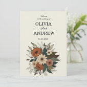 エレガントフローラアクセントとソフトカラーパレットフラット プログラム (スタンド正面)