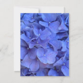 エレガントフローラアジサイ サンキューカード (裏面)