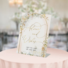 エレガントフローラアドバイス及びウィッシュ台座標識 台座サイン